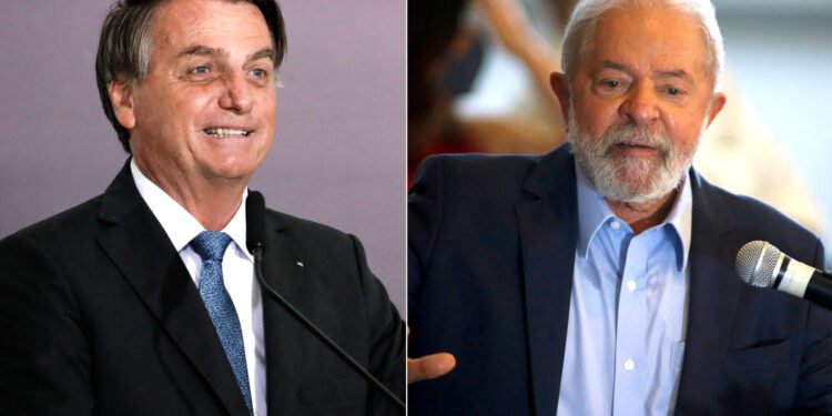 Margem de erro deixa Bolsonaro e Lula a 4 pontos de diferença
