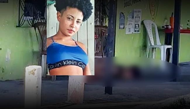 Bahia: Jovem grávida de 19 anos é executada a tiros na porta de bar. Vítima foi identificada