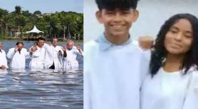 Jovens morrem afogados após cerimônia de batismo em represa