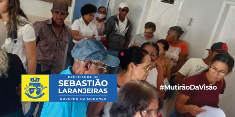 Prefeitura de Sebastião Laranjeiras promove mais uma etapa do Projeto Glaucoma para pacientes cadastrados