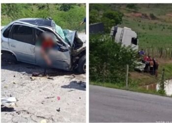 Bahia: Batida entre carreta bi-trem e veículos deixa mortos na BR-101