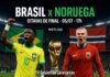 Brasil x Noruega: Oitavas de Final da Copa do Mundo 2026 – Tudo sobre o jogo de domingo
