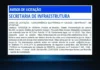 Governo da Bahia abre licitação para asfaltar trecho da BA-263 entre Urandi e Sebastião Laranjeiras