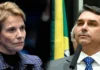 Flávio Bolsonaro afirma que Tereza Cristina aceitou ser sua vice