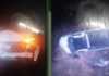Palmas de Monte Alto: colisão entre dois veículos na BR-030 deixa um destruído e condutor ferido
