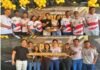 Alunos de Sebastião Laranjeiras constroem ponte com palitos de picolé e cola branca e batem recorde de 225 kg