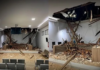 Plenário da Câmara de Palmas de Monte Alto fica destruído após teto desabar