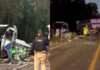 Acidente entre micro-ônibus e carreta mata 23 pessoas na BR-373, no Paraná