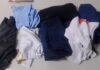 Guanambi: PM localiza homem com parte de roupas furtadas de loja