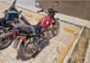 Sebastião Laranjeiras: moto sem placa é removida na Avenida Sete de Setembro
